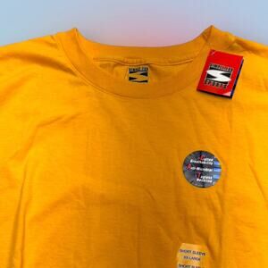 SIMPLY FOR SPORTS Men’s XXL Gold Short Sleeve Cotton T-Shirt